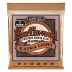 Buy now Ernie Ball Earthwood Medium Light Phosphor Bronze Acoustic Guitar Strings, 12-54 Gauge (P02146) at indiglob india