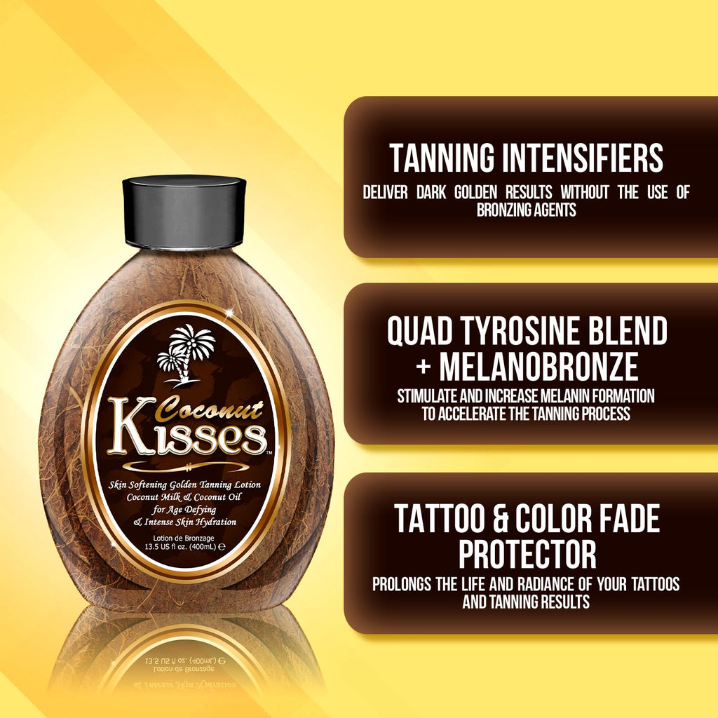 Buy now Ed Hardy Coconut Kisses Golden Tanning Lotion Cruelty Free, Gluten Free, Mineral Oil Free, DHA Free for All skin type, 13.5oz at indiglob india