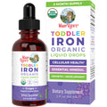 MaryRuth's Organic Toddler Liquid Iron Supplement, Sugar Free, Vegan, 2 oz | Ferrochel, Sugar Free, Vegan, Non-GMO, Gluten Free