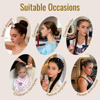 Dolahair Hair Wax Stick - Flyaway Control Styling Pomade for Kids, Women | Slick Back Hair Bun Maker and Hair Accessorie for Teen Girls (1 Pack of Wax)
