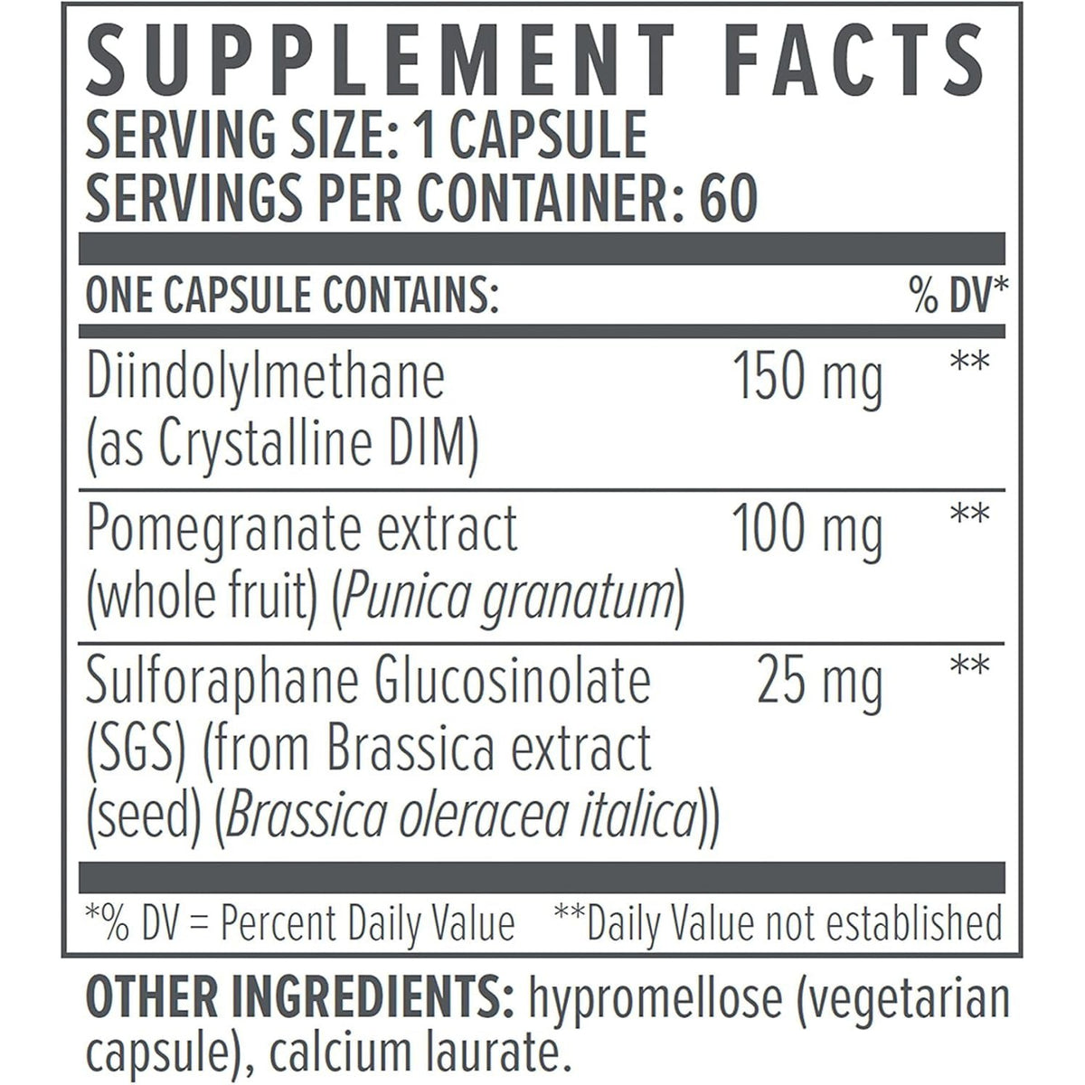 Biote Nutraceuticals - DIM SGS + - Hormone + Detox (60 Capsules)
