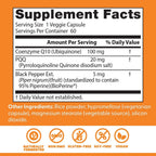 Buy now Doctor's Best High Absorption CoQ10 Plus PQQ, Cognitive Support, USP Verified, Naturally Fermented CoQ10, Non-GMO, Gluten Free, Soy Free, Vegan 60 Veggie Caps at indiglob india