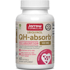 Jarrow QH-Absorb Ubiquinol 100mg CoQ10, Heart Health, 60 Softgels | High Absorption, Supports Mitochondrial Energy Production & Healthy Cardiovascular Function, Dietary Supplement