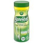 Benefiber Prebiotic Fiber Supplement Powder, Unflavored, 124 Teaspoons | Plant-based Prebiotic Fiber Powder, Sugar-Free, Dissolves Clear and Tasteless, GLP-1 Support for Digestive Health