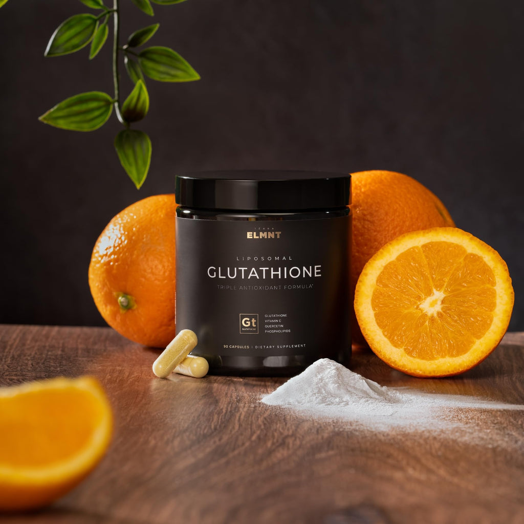 2150mg Super Liposomal Glutathione Supplement w. Vitamin C, Quercetin & Pure L Glutathione 2000mg Triple Action Formula Glutathione Liposomal Supplement w. Phospholipid Layer - 90 Pills, Non-GMO