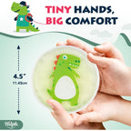 Buy now Hilph Kids Ice Packs for Boo Boos, Toddler Dinosaur Ice Pack Reusable Childrens Boo Boo Buddy Hot Cold Gel Packs for Kids Injuries, Pain Relief, Bumps & Bruises, Breastfeeding, Lunch Box (3 Packs) at indiglob india