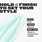 TIGI Bed Head Manipulator Texturizing Putty, Firm Hold Styling Putty for Short to Medium Hair, 2.01 oz