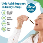 Buy now Uricel - Advanced Uric Acid Support & Cleanse Supplement - Joint & Kidney Support - Liquid Delivery for Better Absorption - Tart Cherry, Chanca Piedra, Celery Seed & Turmeric - 2 fl oz at indiglob india