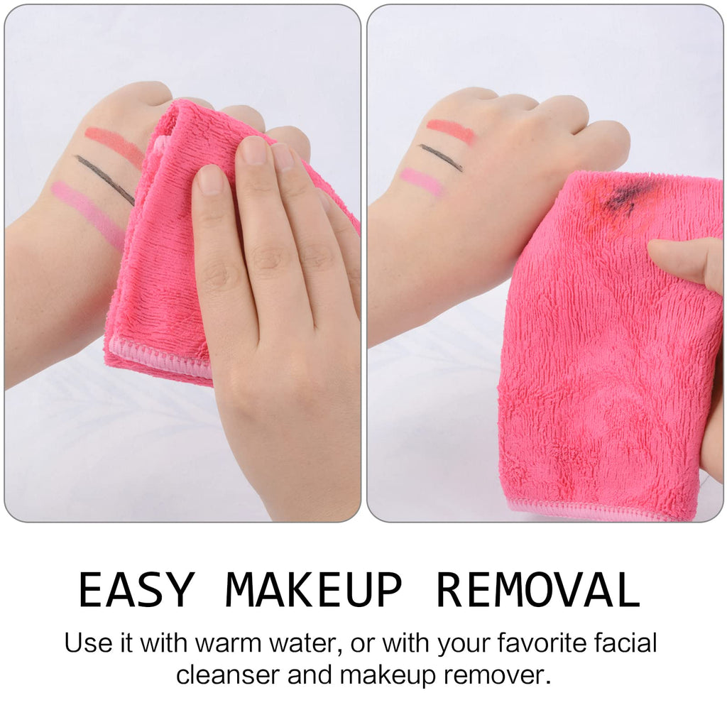 Buy now SINLAND Microfiber Facial Cloths Fast Drying Washcloth 12inch x 12inch Dark Pink 10 pack at indiglob india