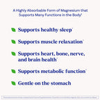 Natrol High Absorption Magnesium Glycinate 240 mg, 120 Capsules | Supports Healthy Sleep & Body, Gentle on Stomach, Supports Muscle Relaxation, Heart, Bone, Nerve & Brain Health