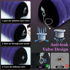 Sex Toys Sex Pillow, with BDSM Bondage Heart Shaped Inflatable Cushion Furniture for Bedroom Dildo Mount, Upsize Pillow with Bondage Cuffs, Cross Strap, Nipple
