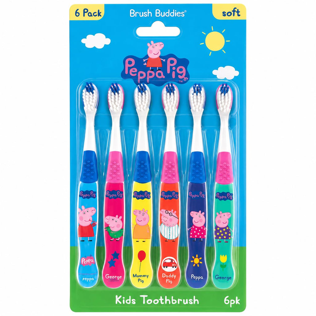 Peppa Pig Toothbrush 6 Pack