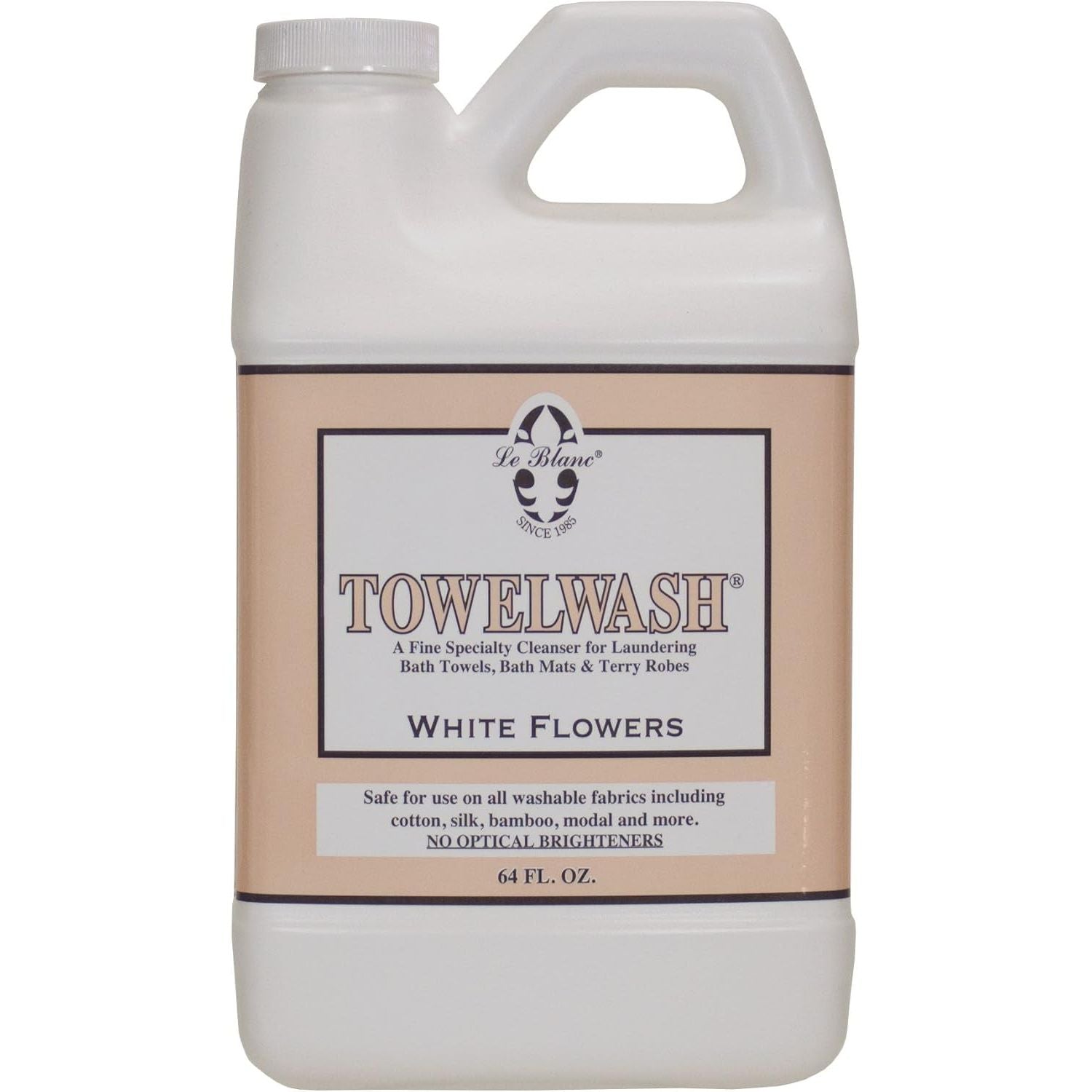 Buy now Le BlancÂ® Portfolio TowelwashÂ® â€“ Luxury Laundry Cleanser for Bath Linens - 64 oz. (1 pack) 64 Fl Oz (Pack of 1) White Flowers at indiglob india