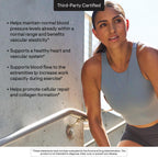 THORNE L-Arginine, Sustained Release Formula, 120 Capsules | Supports Heart Health, Nitric Oxide Production, Exercise Capacity & Optimal Blood Flow*, Gluten-Free, NSF Contents Certified