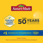 Nature Made Triple-Action Biotics, Prebiotic Fiber Gummies, 48 Gummies | Digestive Probiotics for Women and Men, Gut and Immune Health Support, Vegetarian, Raspberry Lemon Flavor, 24 Day Supply