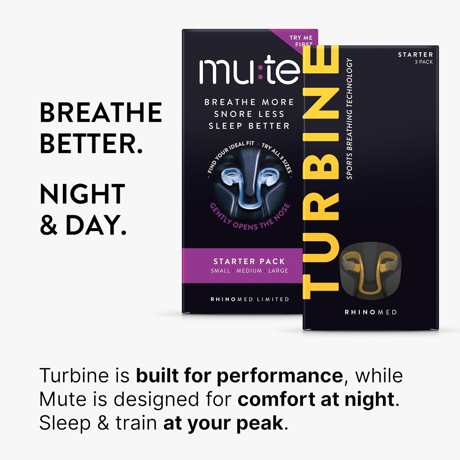 Buy now Turbine Nasal Dilator for Athletes - Pack of 3 Turbine Dilators Designed for Athletic Training - Increase Airflow to Lungs by 38% During Exercise, Sports Training, Cycling & Running at indiglob india