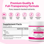 Collagen Peptides Powder, FORTIBONE®, Hydrolyzed, Gluten Free, 30 Servings | Bone Builder Hydrolyzed Collagen Powder For Women And Men, Dairy Free, Unflavored For Coffee, Smoothies Or Water Daily