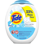 Buy now Tide PODS Free & Gentle Laundry Detergent Soap Pacs, 81 Count, Tide PODS Laundry Detergent at indiglob india