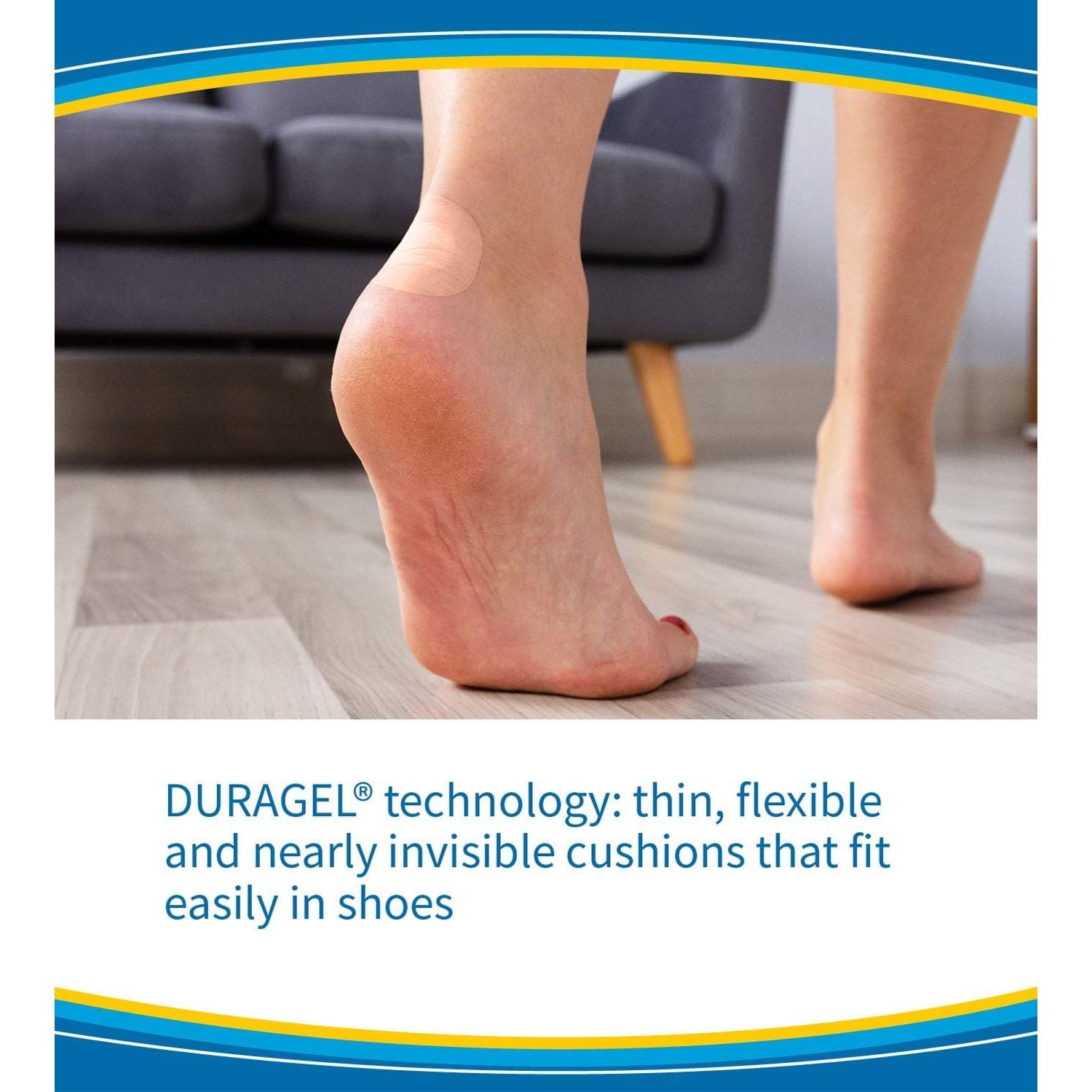 Buy now Dr. Scholl's Blister Cushion with Duragel Technology, 6ct // Heal and Prevent Blisters with Cushioning That is Sweat-Resistant, Thin, Flexible and Nearly Invisible at indiglob india