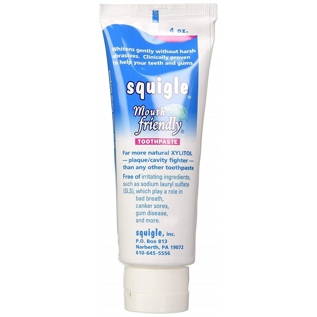 Squigle - Squigle Toothpaste ,Peppermint,4 ounce (Pack of 2)