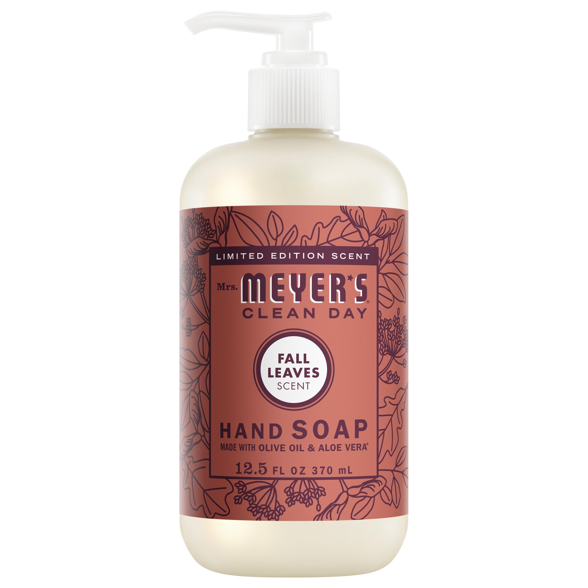 Buy now Mrs. MEYER'S Liquid Hand Soap, Cruelty Free Lemon Verbena Scent, 12.5 oz (Pack of 3) at indiglob india