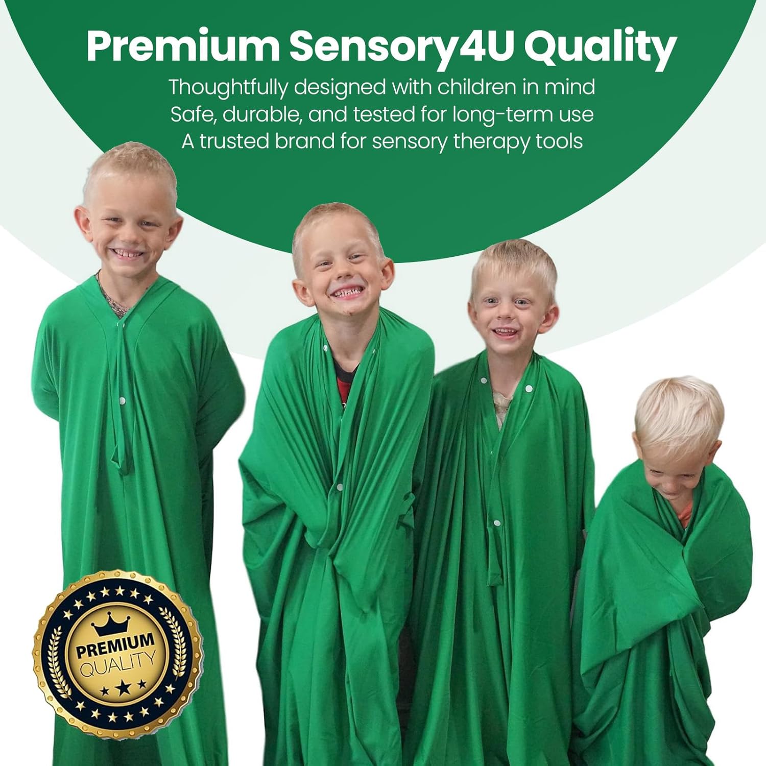 Buy now SENSORY4U Sensory Sack Body Sock â€“ Stretchy Compression Suit for Kids â€“ Great for Play, Movement, and Body Awareness at indiglob india