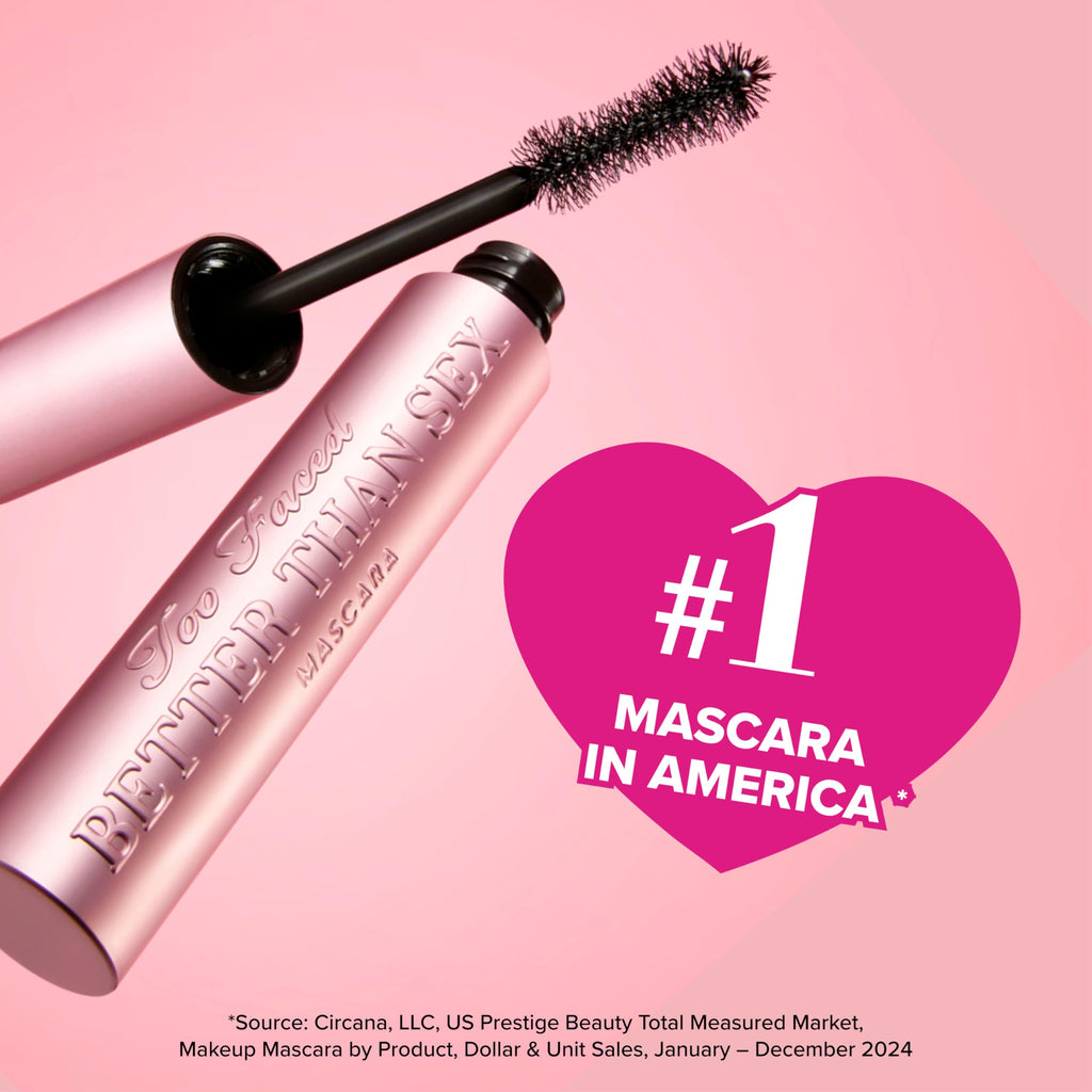 Buy now Too Faced Storybook Lashes Travel Size Mascara Set | Better Than Sex + Ribbon Wrapped Lash Tubing Mini Mascara Gift Set at indiglob india