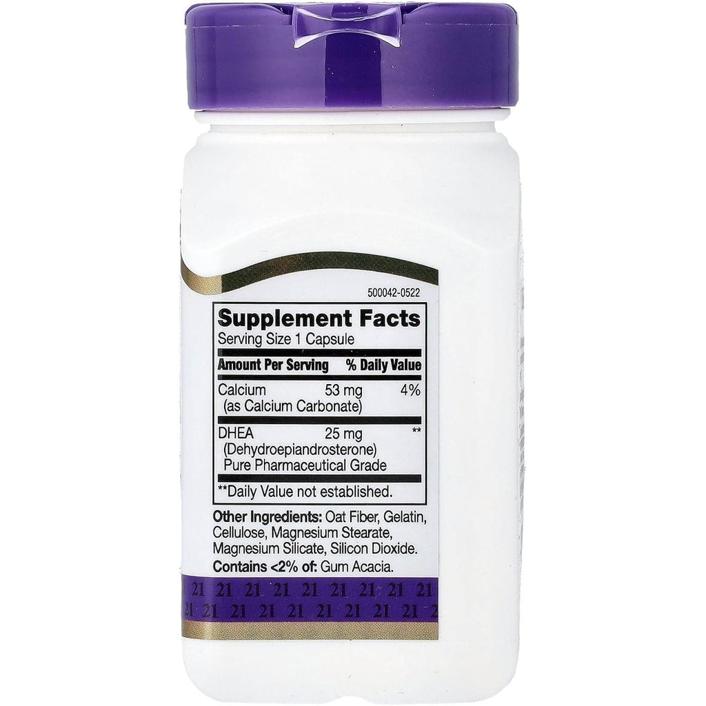 Buy now 21st Century DHEA 25 mg Capsules, 90 Count at indiglob india