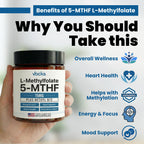 Vocks L Methylfolate 15mg | 5-MTHF + Methyl B12 | High Potency Methylfolate Supplement | Active Methylated Folate Vitamin B9 | MTHFR Supplement| Folate Supplement for Women & Men | 90 Capsules