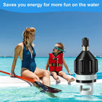 2Pcs Inflatable Boat SUP Pump Adapter, Premium Conventional Air Adapter, Sturdy SUP Air Adapter,Quickly Inflation and Strong Sealing Pump Adapter, for Inflatable Boat, Paddleboard and Kayak