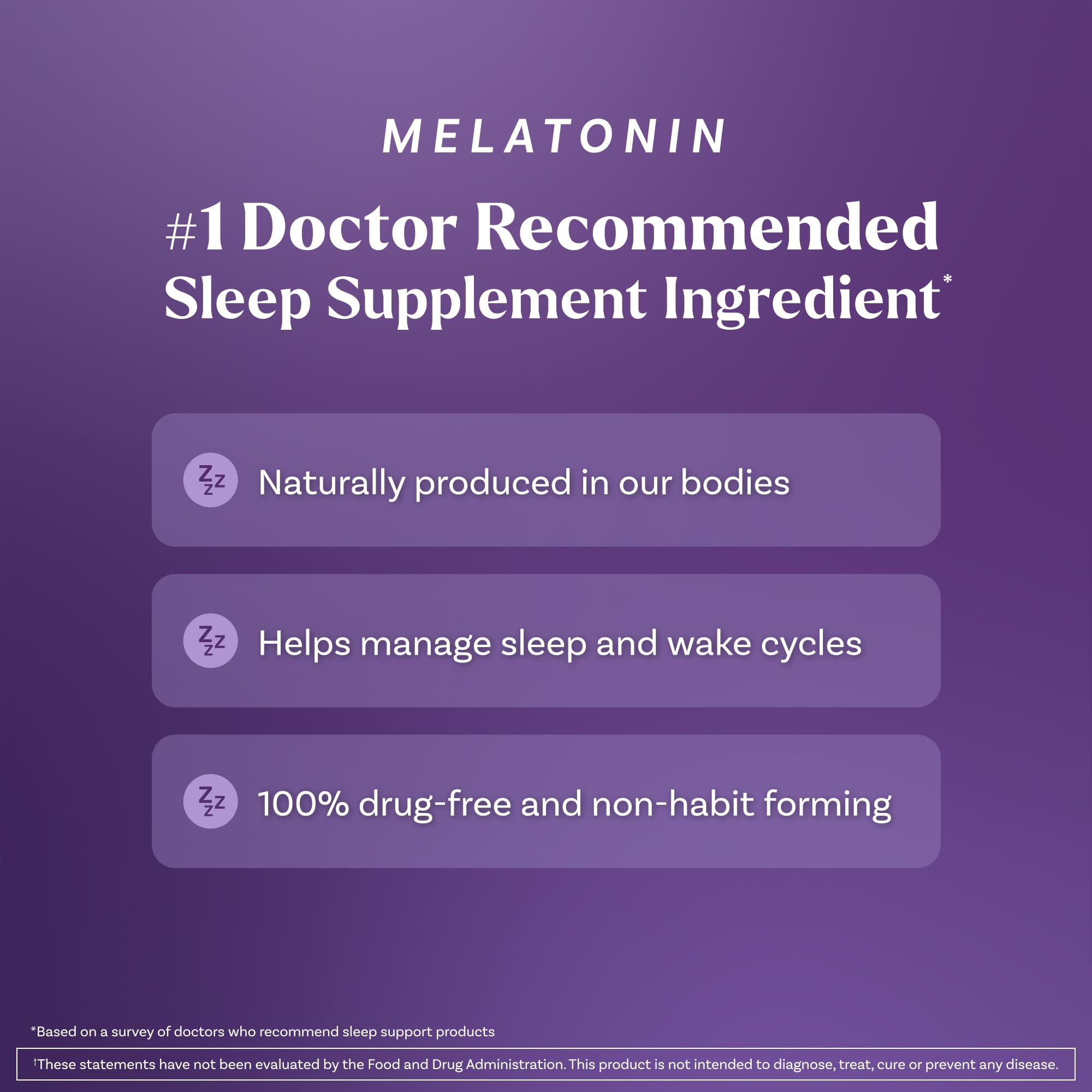 Natrol Ultra Sleep 3-in-1, 5mg Melatonin, GABA & Botanicals, 50 Gummies | Improve Sleep Quality, Wake Up Rested & Refreshed, Strawberry Flavor, Dietary Supplement, 100% Drug-Free, Non-Habit Forming