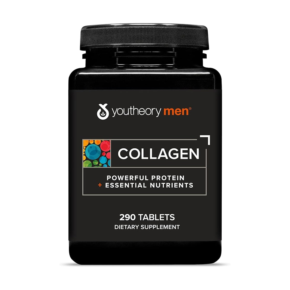 Youtheory Men's Collagen, 5,000 mg, 290 Tablets, 48-Day Supply
