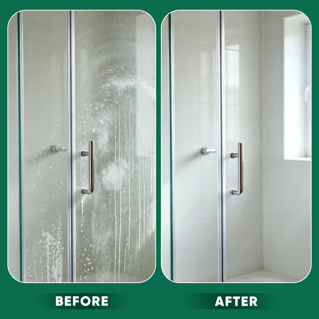 5 Pack Hard Water Stain Remover for Bathroom Faucet Tub Toilet Shower Glass