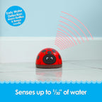 Buy now Water Leak Bug Monitoring Sensor with Alarm 6 Pack - Electronic Flood Detector for Kitchen & Basement- Detects as Little as 1/32" of Liquid - Overflow Alert Beeps Loudly - XMAS Gift for New Homeowners at indiglob india