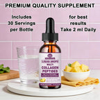 Liquid Collagen for Women & Men, Multi Hydrolyzed Collagen Peptides