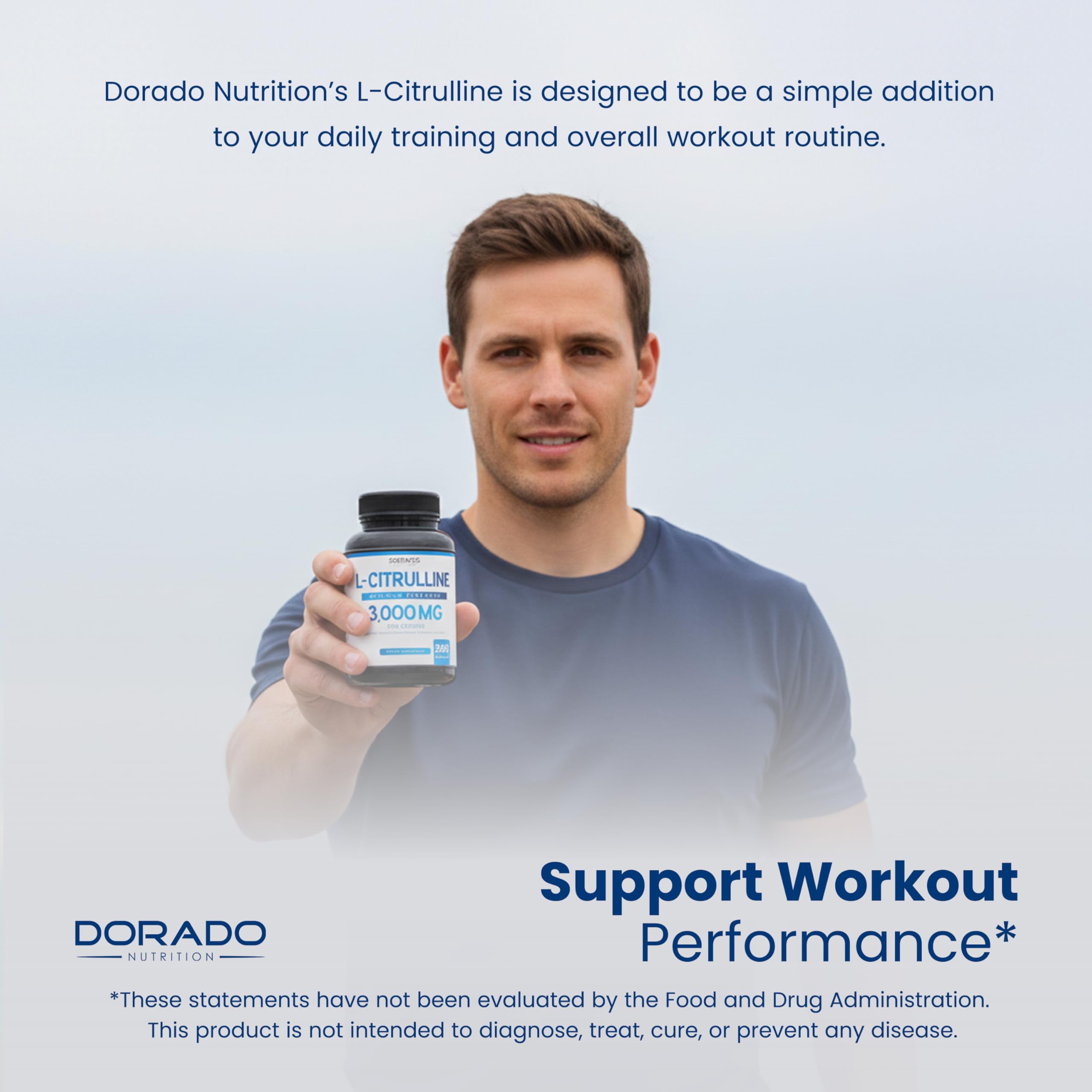L Citrulline 3000mg Supplement (240 Capsules) Support L Arginine & Nitric Oxide Pills - L-Citrulline For Men & Women - Muscle Recovery & Pump Supplement - 3rd Party Tested, Vegan, Non-GMO - USA Made