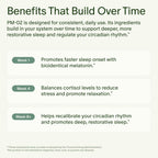 Seed PM-02 Sleep + Restore - for Adults - 30-Day Supply with Jar | Non-Habit Forming - Gentle Melatonin & Ashwagandha - Nightly Sleep Support - Vegan Capsules