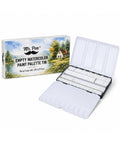 Mr. Pen- Empty Watercolor Paint Palette Tin, Metal Case with 28 Half Pans