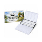 Mr. Pen- Empty Watercolor Paint Palette Tin, Metal Case with 28 Half Pans