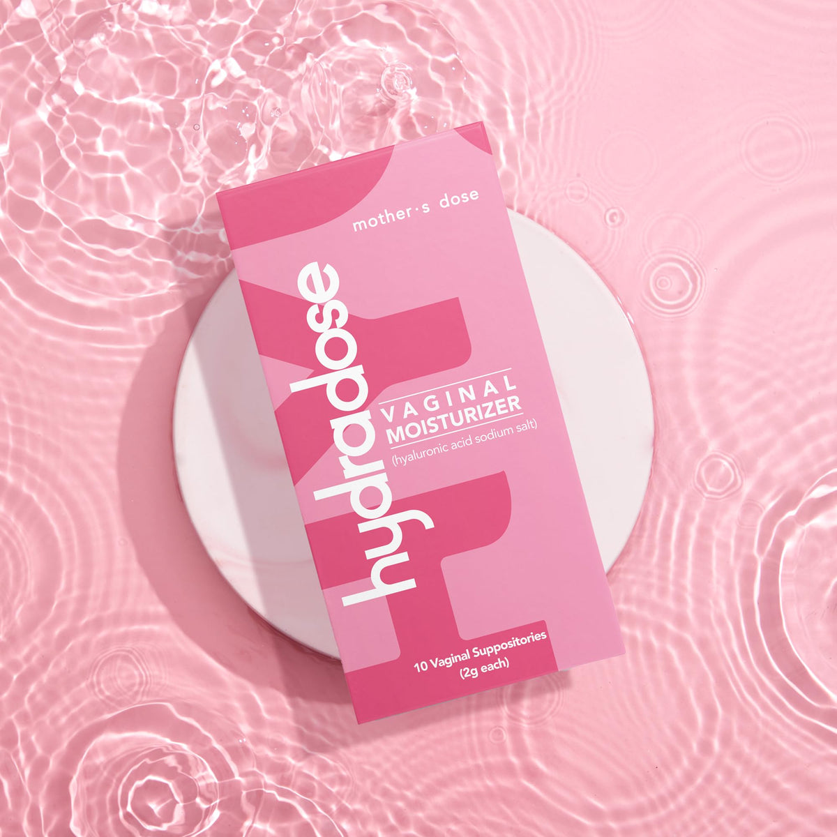 Mother's Dose HydraDose Hyaluronic Acid Vaginal Moisturizer Suppository