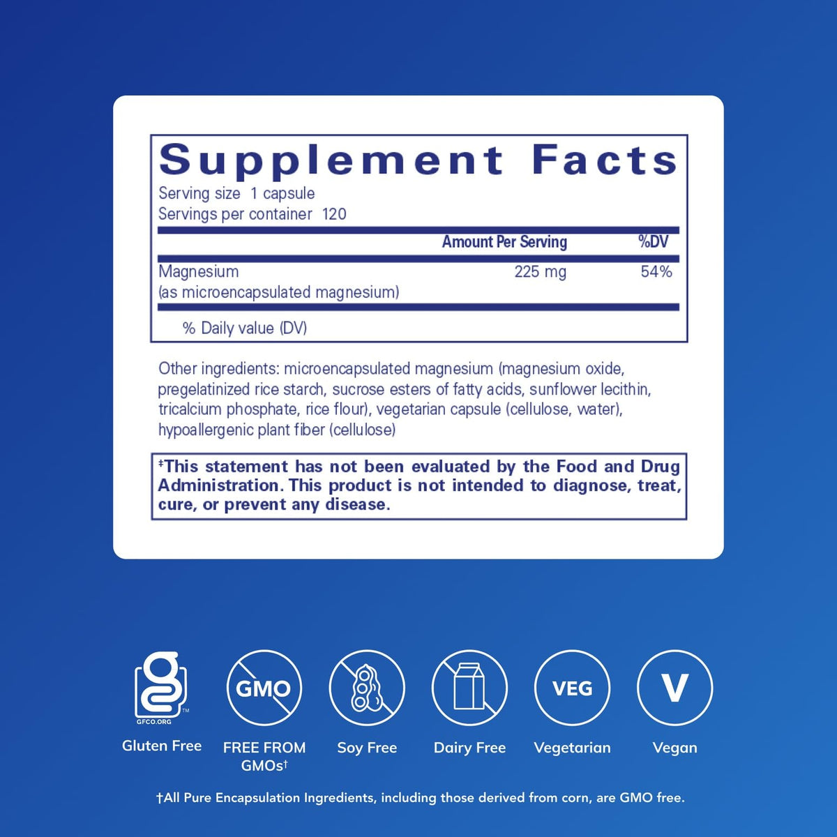 Pure Encapsulations UltraMag Magnesium, 120 Capsules