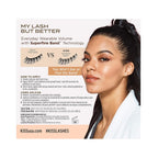 Buy now KISS My Lash But Better, False Eyelashes, 'All Mine', 10mm, Includes 1 Pair Of Lash, Easy to Apply, Reusable Lash Clusters at indiglob india