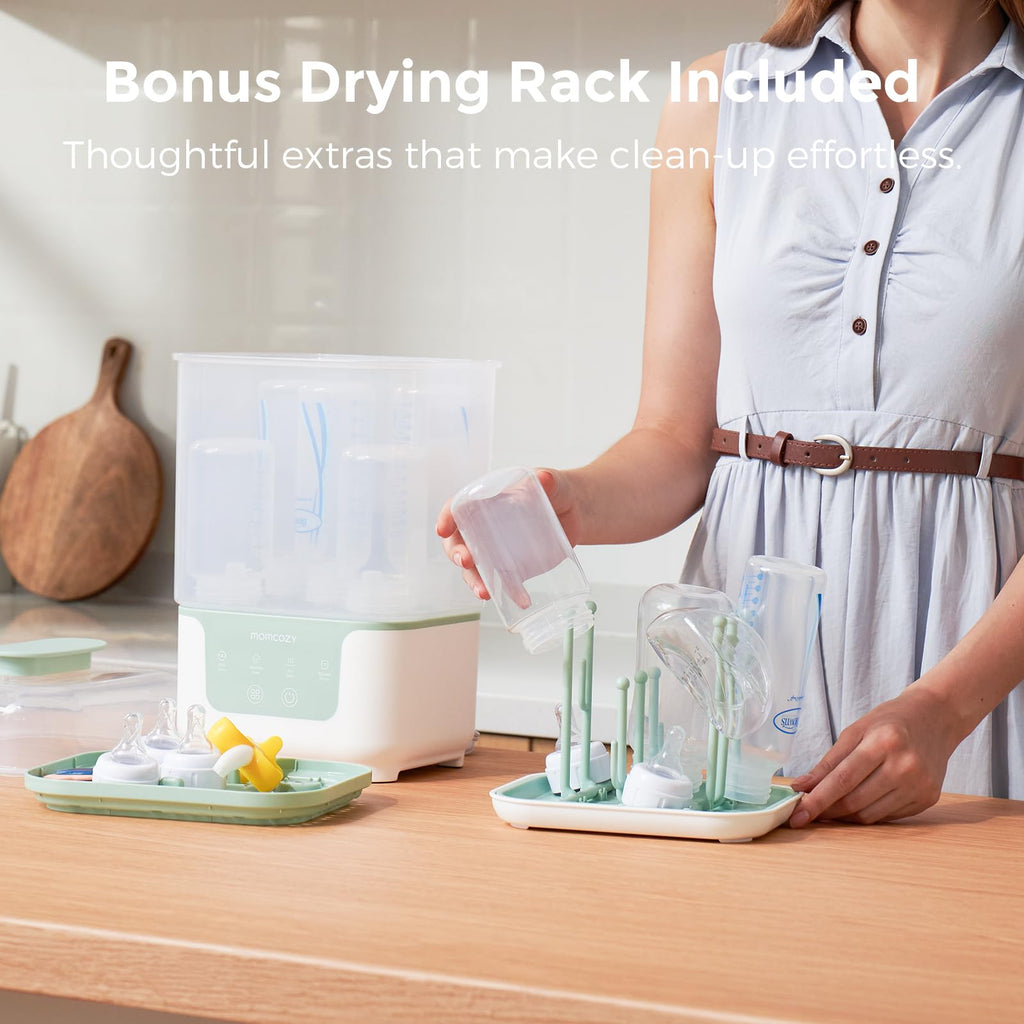 Momcozy New Modular Nesting 4 in 1 Compact Bottle Sterilizer and Dryer