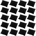 Buy now Watch Pillow, Velvet Watch Pillows for Box Bracelet Watch Pillow 20 Packs, Small Black Velvet Pillow 3.34'' x 2.95'', Jewelry Display Pillow Bracelet Bangle Cushions for Gift Box Default at indiglob india
