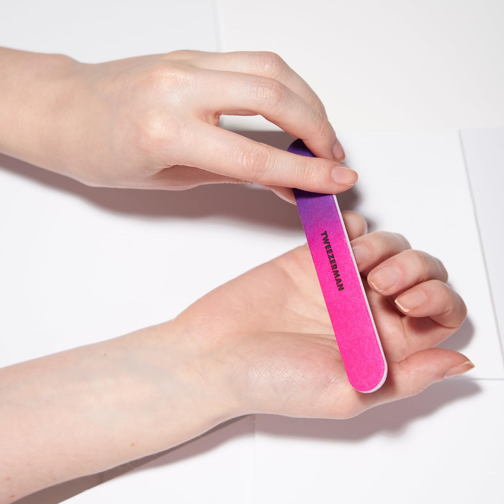Tweezerman Neon Hot Nail Filemates, 3 Count