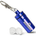 Buy now High Fidelity Ear Plugs for Hearing Protection - Discreet, Clear Ear Plugs for Concerts, Festivals & Noisy Events - Up to 18dB Background Noise Reduction Reusable Ear Plugs - Comes with Aluminum Case Smaller Fit Blue Case at indiglob india