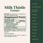 Nature's Bounty Milk Thistle 1000mg, Rapid Release Softgels, 50 Count