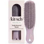 Kitsch Scalp Renewal Brush - Hairbrush Scalp Massager - Terracotta | Exfoliating Hair Brush, Gentle Head Massage Brush to Remove Buildup, Boost Circulation & Relaxing Head Scrubber for Hair Wash