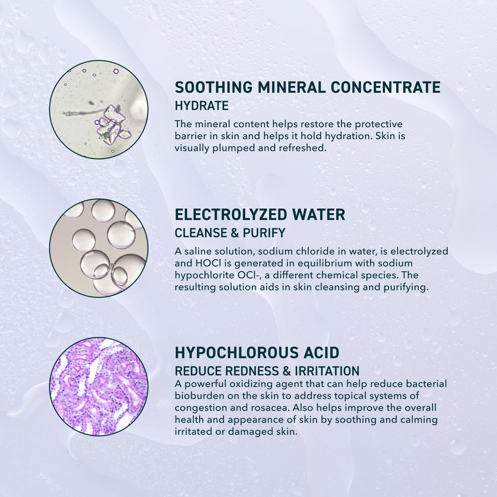 Prequel Skin Hypochlorous Acid Spray - HOCL Facial Mist Minerals 4oz | Hypochlorous Acid HOCL Spray With Minerals And Electrolyzed Water, pH Stabilized Facial Mist For Skin Care Routine Support