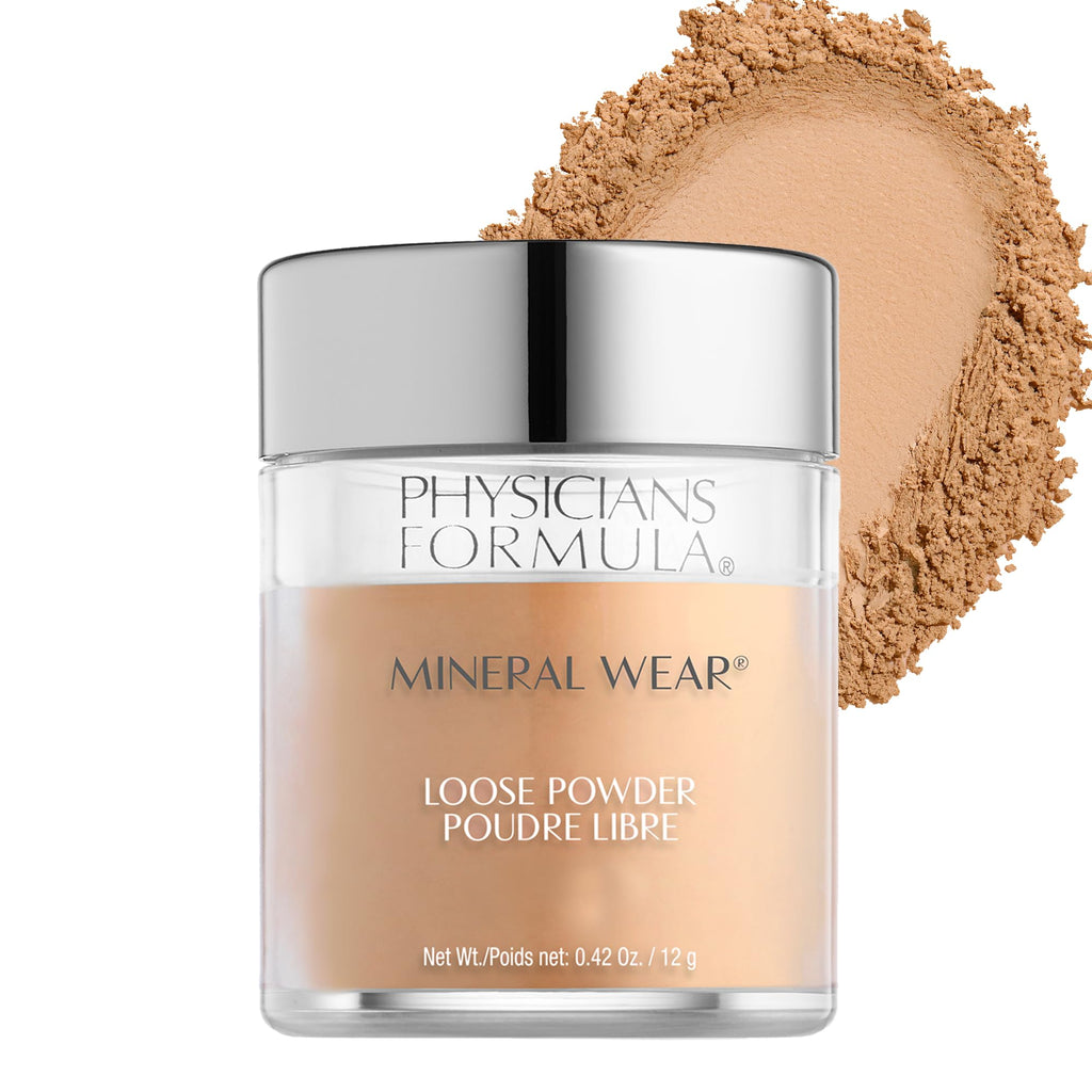 Physicians Formula Mineral Wear Talc-Free Loose Powder Creamy Natural, Dermatologist Tested, Clinically Tested